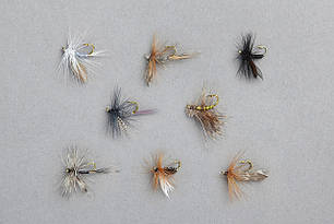 Мухи Balzer Dry Fly в наборі 8шт.