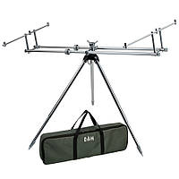 Подставка DAM Alu Rod Pod Gunsmoke для 3 удилищ