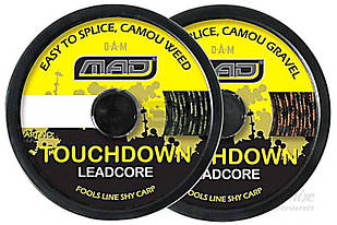 Лидкор DAM MAD Touchdown LeadCore 5м 45lbs/20кг (color-camou weed)