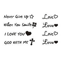 Тимчасове тату 10*6см