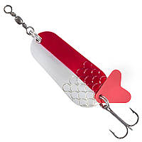 Блесна-колебалка Balzer Colonel Classsic Curvy Spoon Silver/Red 6