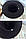 Капелюх унісекс Федора зі стійкими крисами, кільцями та підвісками чорний, фото 10