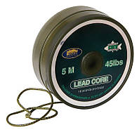 Лидкор Lineaeffe PRO TEAM CARP Lead Core 5м, 45lbs/20кг Made in Japan