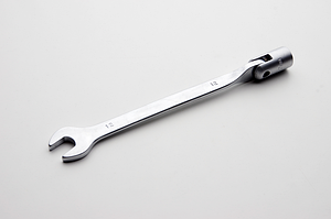 Ключ ріжково-накидний шарнірний CrV 12 мм