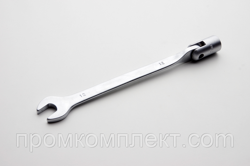 Ключ ріжково-накидний шарнірний CrV 17 мм