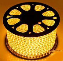 Світлодіодна стрічка AVATON 2835-120 220В IP68 жовтий, герметична, 1 м