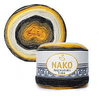 Пряжа Nako Angora Luks Color 81908, Ангора Люкс Колор