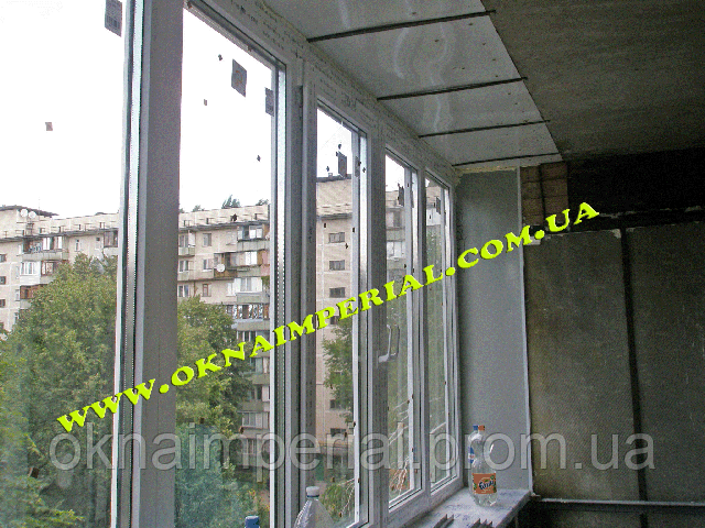 Остекление балконов в Киеве цена - фото 1 - id-p6072405