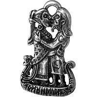 Кулон Двоє в Драккарі Сріблення / Кулон Двоє в Драккарі Сріблення 3x2 см