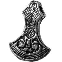 Кулон Бойова Сокира Сріблення / Кулон Бойова Сокира Сріблення 2x2 см