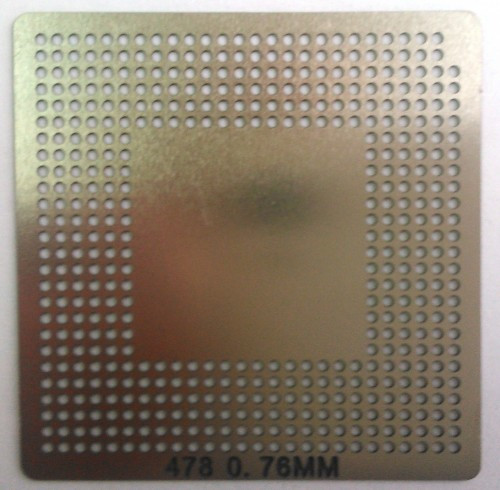 BGA трафарет 478 0,76 mm
