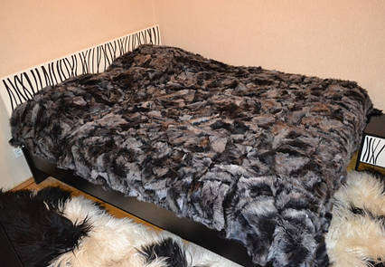 Хутряне покривало з козирка, фото 1