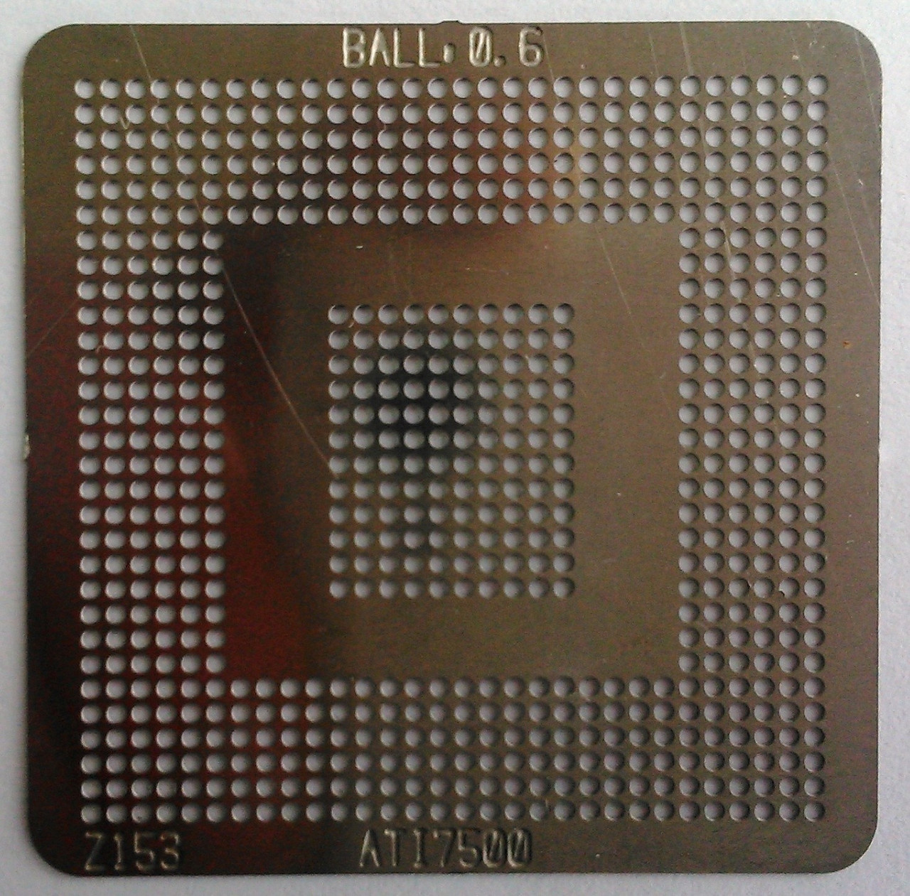 BGA трафарет ATI 7500 9000 0,60 mm