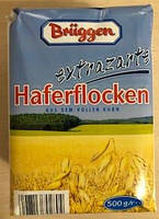 Пластівці"Bruggen"вівсяні екстра 20*0,5кг