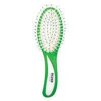 Гребінець для волосся масажний (зелений 21 см) PM-9581
