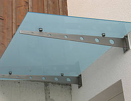 Скляний козирок