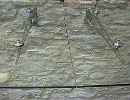 Скляний козирок