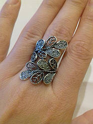 Срібне кільце Азалія