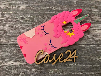 Гумовий 3D чохол для Samsung Galaxy A6 2018 My little pony