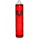 Боксерський мішок з ланцюгами V'Noks Gel Red 1.5 м, 50-60 кг, фото 3