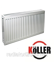 Сталевий радіатор Keller 22 к 500*1100 бічне під'єднання