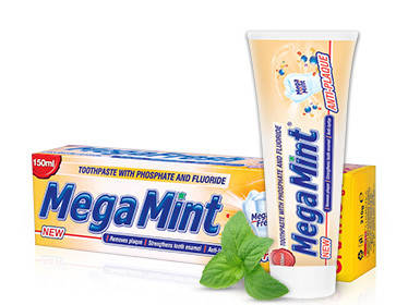 Зубна паста Mega mint Anti-plaque 50ml , фото 1