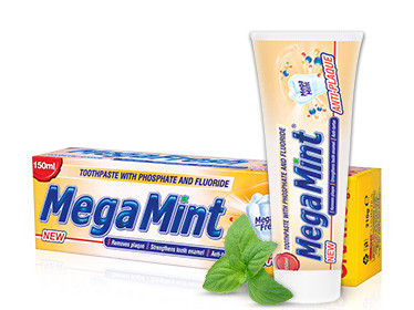 Зубна паста Mega mint Anti-plaque 50ml 