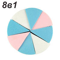 Спонж для макіяжу 8в1 QS-222