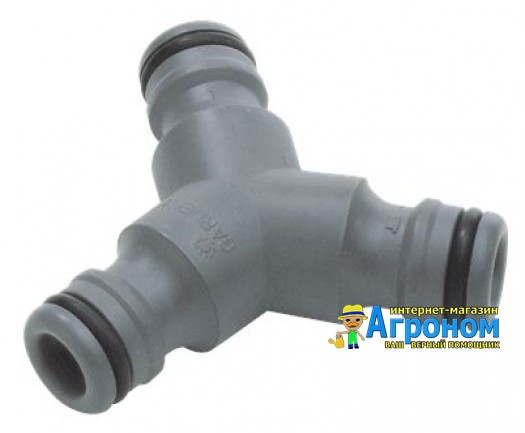 Трійник для розгалуження або з'єднання штуцерний 1/2" Palisad