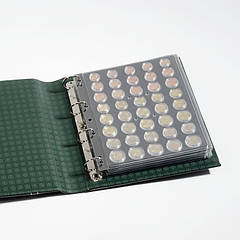 Лист-пластик Leuchtturm, для 5 євро наборів в капсулах