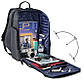 Дорожній рюкзак антизлодій Bopai 851-010128 з USB-портом і відділенням для ноутбука, 25 л, фото 9