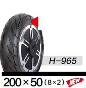 Шина Chaoyang 8X2 (200X50) H-965, фото 1