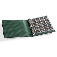 Аркуш-пластик Leuchtturm, для монет у капсулах QUADRUM