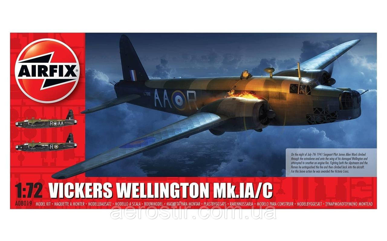 Vickers Welington Mk.IA/C 1/72 Airfix 08019, фото 1