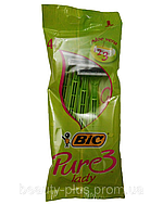 BIC® женские одноразовые станки BIC® Pure3 Lady 1уп/4шт