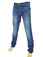 Стильні чоловічі джинси X-Foot 261-2371 C:Blue синього кольору