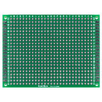 Макетна плата 60x80 мм двостороння текстоліт FR-4 2,54