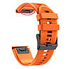 Силіконовий ремінець Primo для годинника Garmin Fenix 3 / 3HR / Fenix 5X / 6X - Orange, фото 3