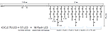 Світлодіодна гірлянда DELUX є icicle 18 flash 2 х 0,7 м 75LEDЖелтый/Білий, фото 3
