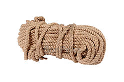 Канат джутовий кручений побутовий d 8мм 50м