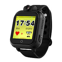 Дитячий годинник-телефон Smart Watch Q200 чорний