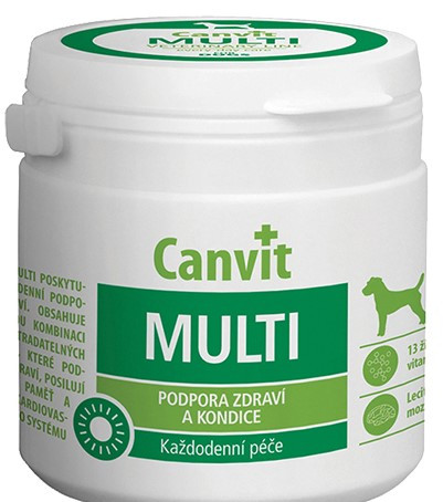 Вітаміни Canvit Multi (мультивітамінний комплекс для дорослих собак у таблетках) 100 г