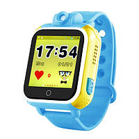 Дитячий годинник-телефон Smart Watch Q200 синій