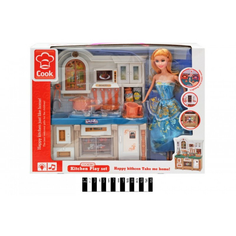 Кухня з лялькою