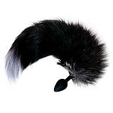 Анальна пробка з хвостиком песця Pet Mini, фото 2