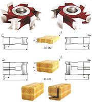Комплект фрез для виготовлення фасонних виробів