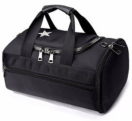 Стильна сумка-рюкзак Bopai 3в1 вологозахищена, чорна (732-005791)