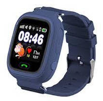 Дитячий розумний годинник Samtra Q90 з GPS темно-синій