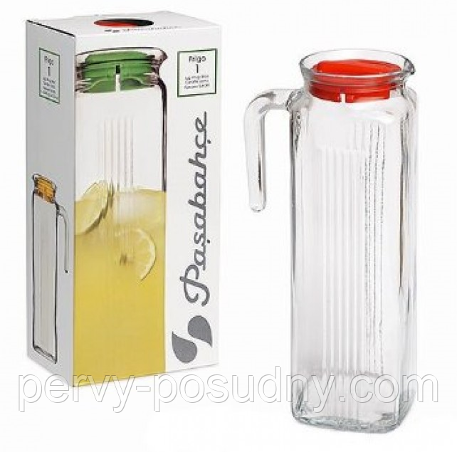 Глек з кришкою Pasabahce Jug Frigo для соку 1л (80050)