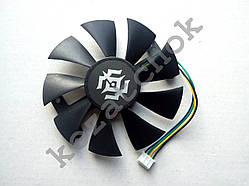 Вентилятор No58 кулер для відеокарти Zotac PowerColor RX 470 580 GTX960 1060 1050Ti 1070 GA91S2H GA91S2U